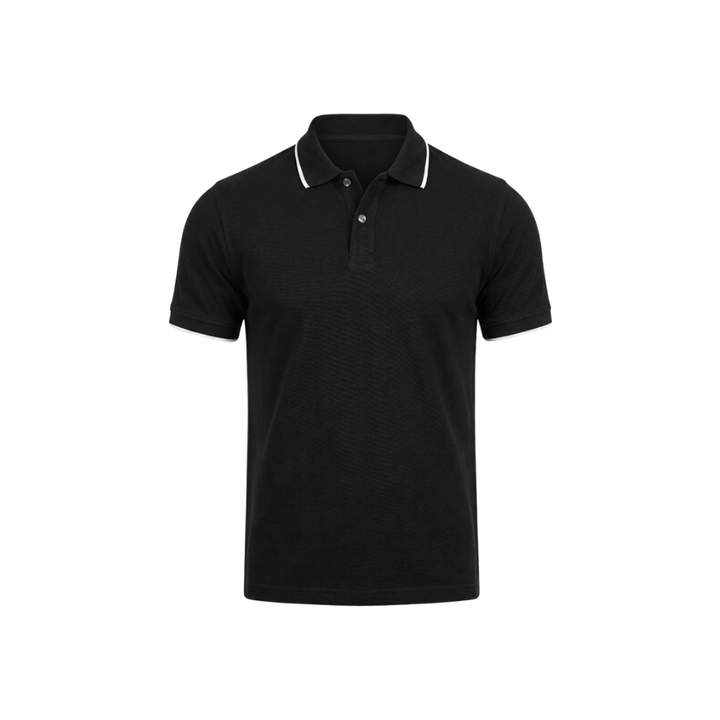 Onyx Pima Cotton Polo Shirt for Men - Avvara Studio